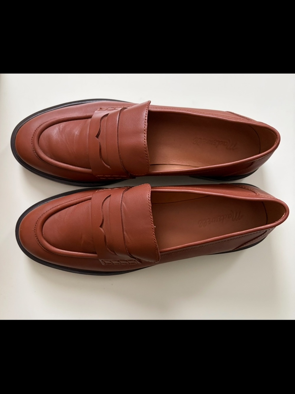 Madewell The Vernon Leather Loafers - Women’s 11